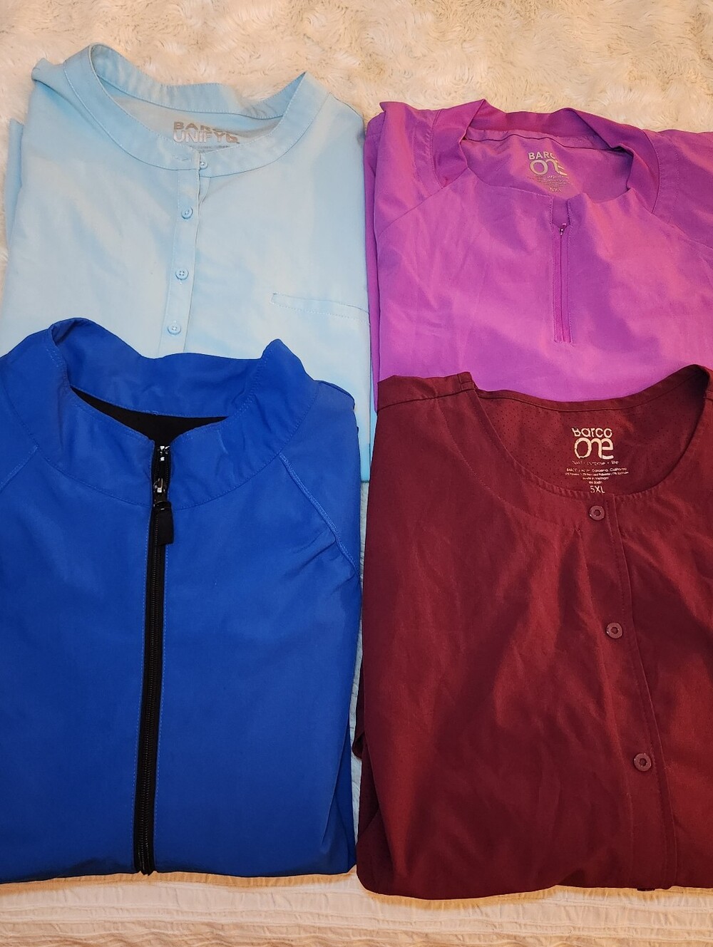 4 Barco One Size 5XL Scrubs  Tops Uniform Nurse Unisex